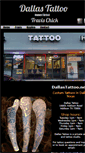Mobile Screenshot of dallastattoo.net