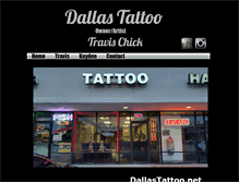 Tablet Screenshot of dallastattoo.net